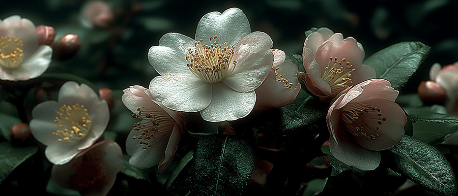 White Floral puzzle preview